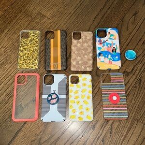 Apple iPhone 11 Pro Max Set of 8 Phone Cases